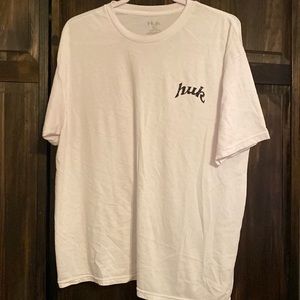 Mens White Huk Shirt